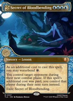 Secret of Bloodbending Avatar- The Last Airbender Elemental Frame